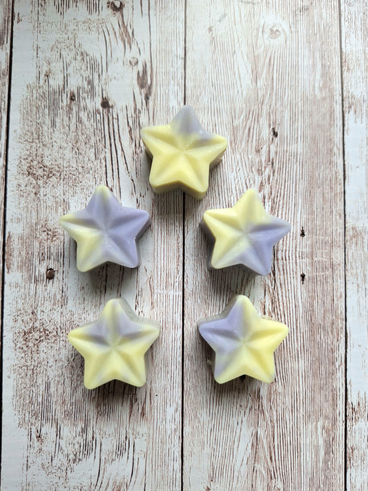 Lemon Lavender highly scented soy wax melts | Vegan | Eco-Friendly | Cruelty free | Plastic free packaging | Highly fragranced | Eco soy wax