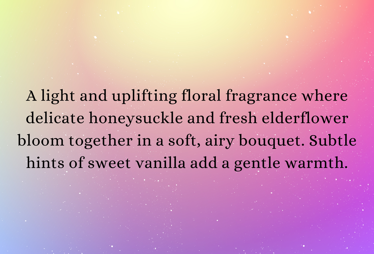 Honeysuckle & Elderflower highly scented soy wax melts | Vegan | Eco-Friendly | Cruelty free | Plastic free package | Highly fragranced