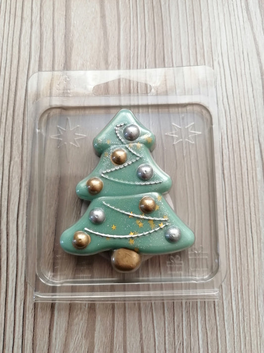 Christmas Tree soy wax melt bar | Highly scented soy wax melts | Xmas gift ideas | Stocking filler | Vegan | Eco-Friendly | Cruelty free