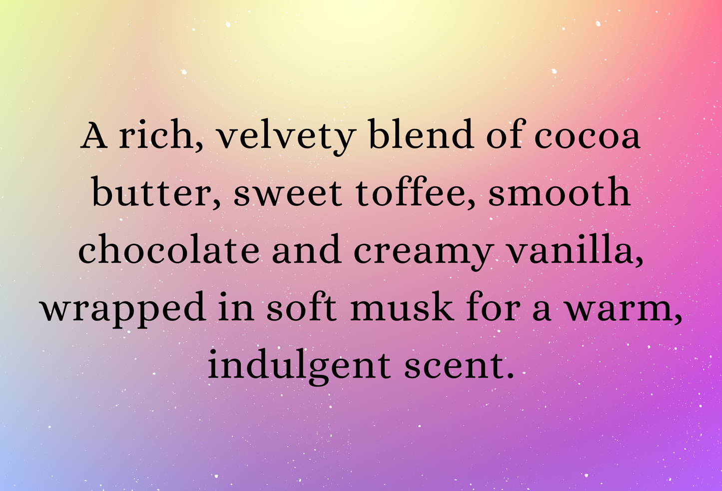 Cocoa Butter highly scented soy wax melts | Vegan | Eco-Friendly | Cruelty free | Plastic free packaging | Highly fragranced | Eco soy
