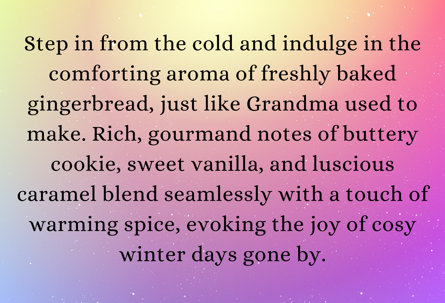 Gingerbread highly scented soy wax melts | Vegan | Eco-Friendly | Cruelty free | Plastic free packaging | Highly fragranced | Eco soy wax