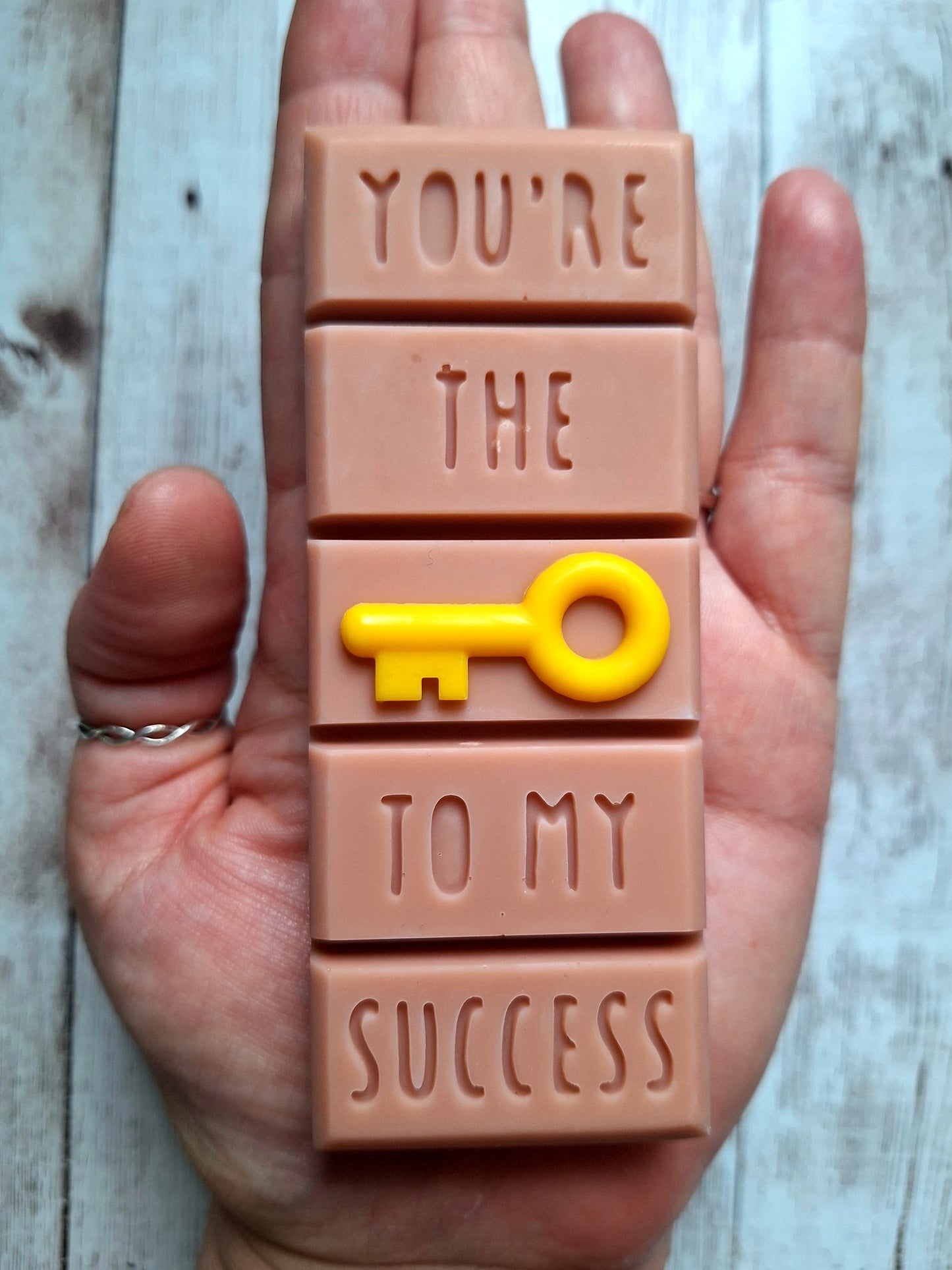 Teacher Gift Set End of Term Teacher Thank You Gift Wax Melt Snap Bars Best Teacher Key to My Success Eco Friendly Gift