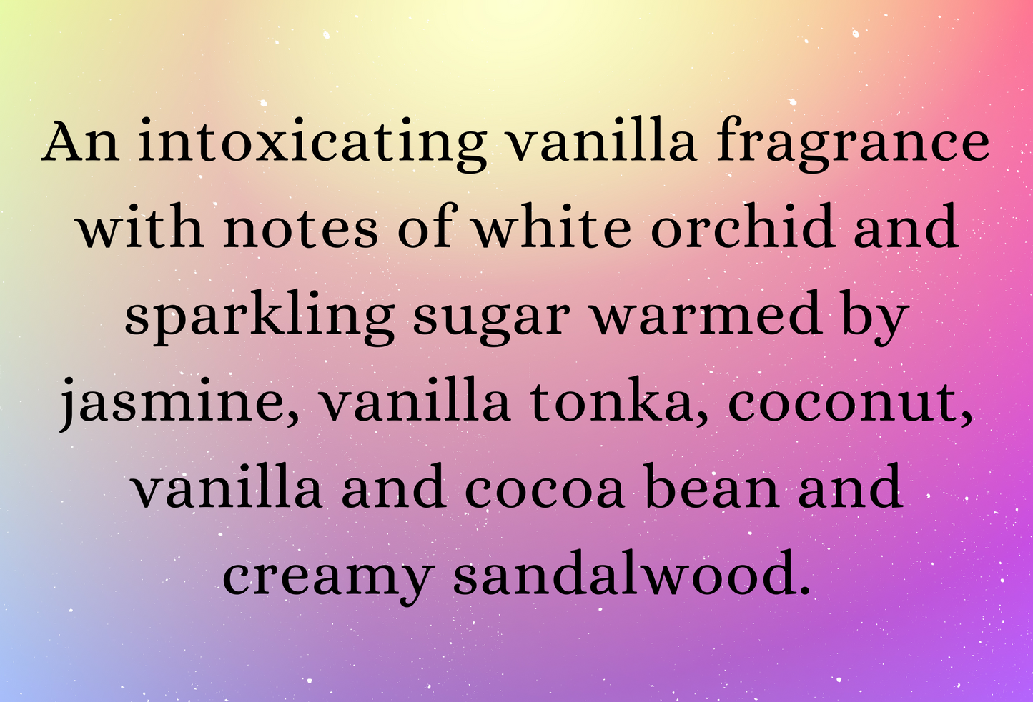 Warm Vanilla highly scented soy wax melts | Vegan | Eco-Friendly | Cruelty free | Plastic free packaging | Highly fragranced | Eco soy wax