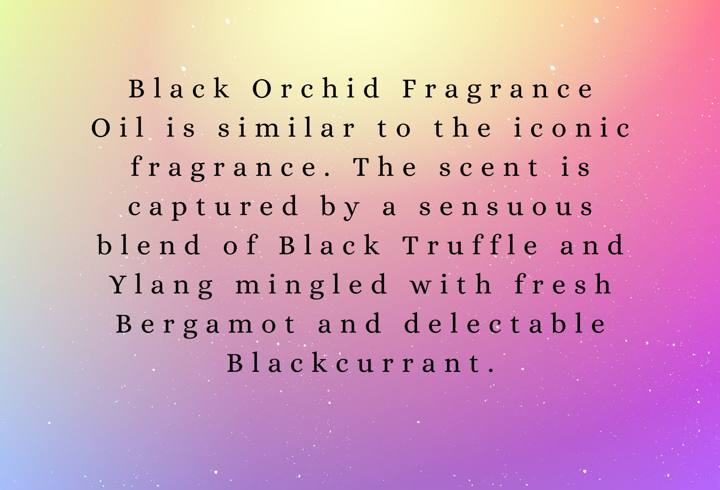 Black Orchid highly scented soy wax melts | Vegan | Eco-Friendly | Cruelty free | Plastic free packaging | Highly fragranced | Eco soy