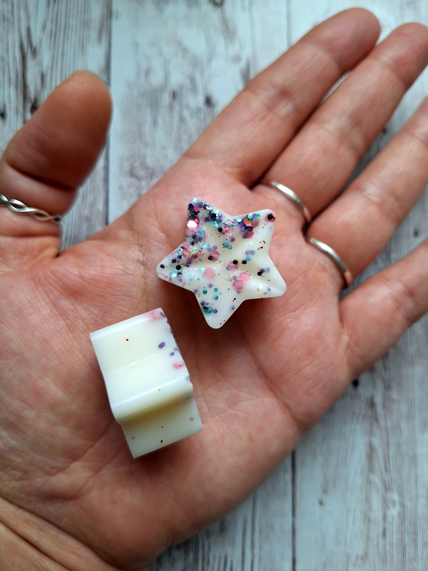 Fab Rainbow Drops highly scented soy wax melts | Vegan | Eco-Friendly | Cruelty free | Plastic free packaging | Highly fragranced | Eco soy