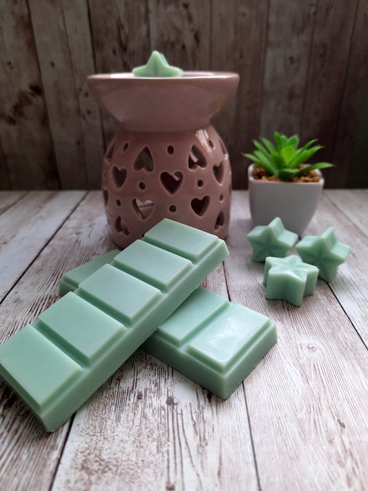 Berry & Evergreen highly scented soy wax melts | Vegan | Eco-Friendly | Cruelty free | Plastic free packaging | Highly fragranced | Eco soy wax