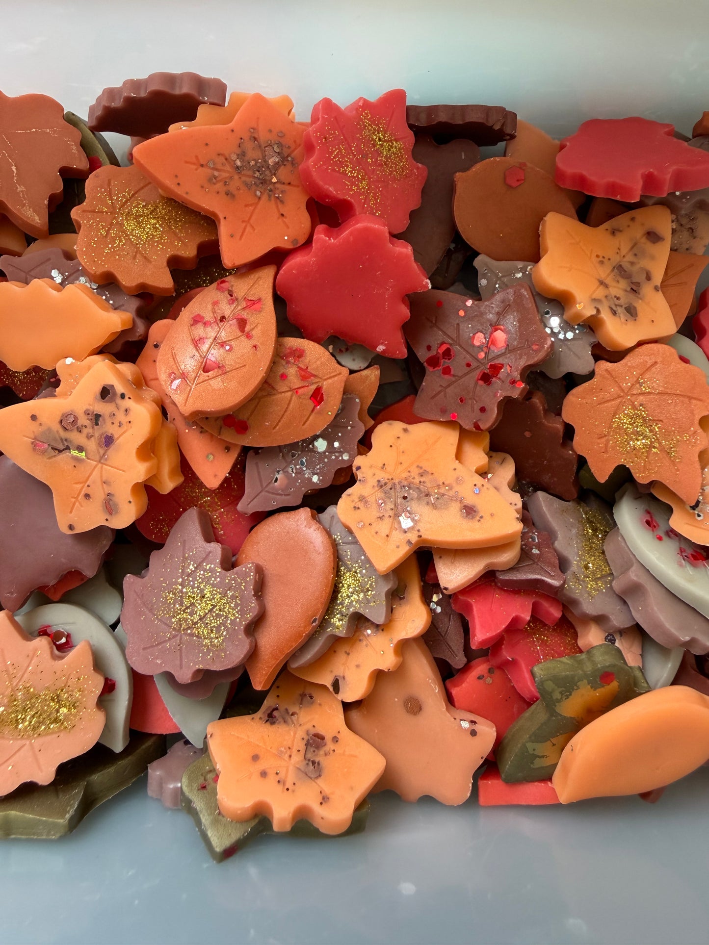 Autumn Leaves Soy Wax Melts | Highly Scented Home Fragrance | 100% Soy Wax | Long Lasting | Vegan | Cruelty-Free