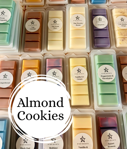 Almond Cookies Soy Wax Melts | Highly Scented Home Fragrance | 100% Soy Wax | Long Lasting | Vegan | Cruelty-Free