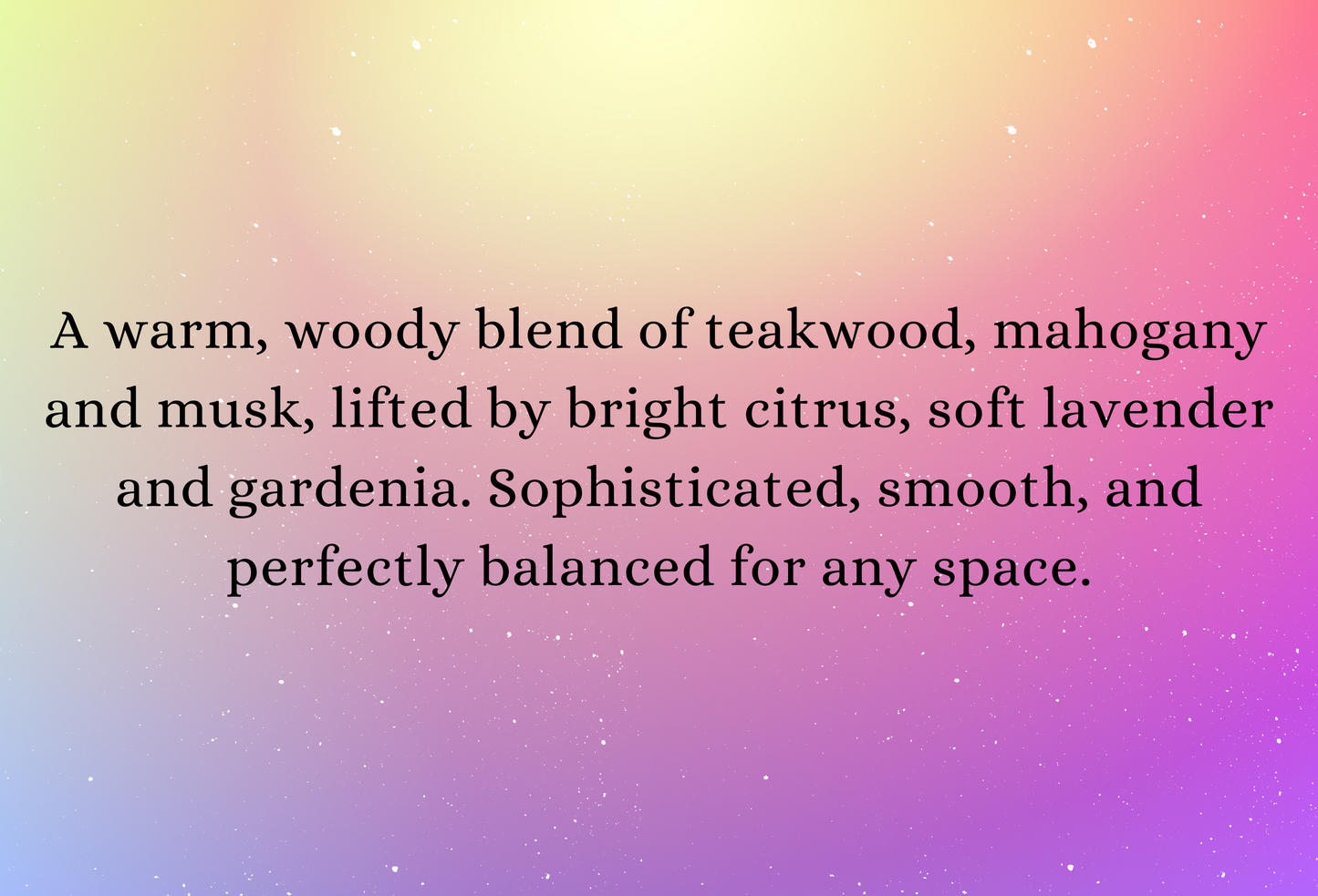 Mahogany & Teakwood highly scented soy wax melts | Vegan | Eco-Friendly | Cruelty free | Plastic free packaging | Highly fragranced | Eco soy wax