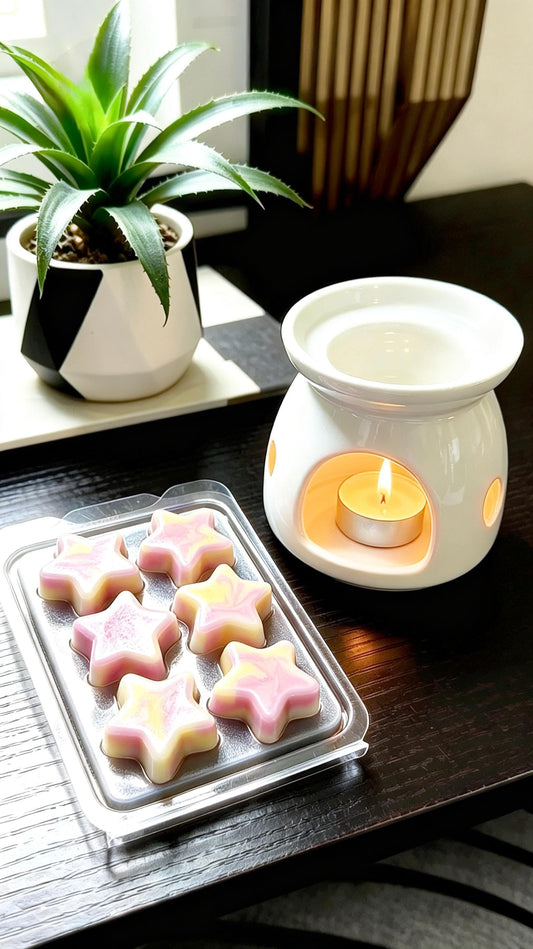 Rhubarb & Custard Soy Wax Melts | Highly Scented Home Fragrance | 100% Soy Wax | Long Lasting | Vegan | Cruelty-Free