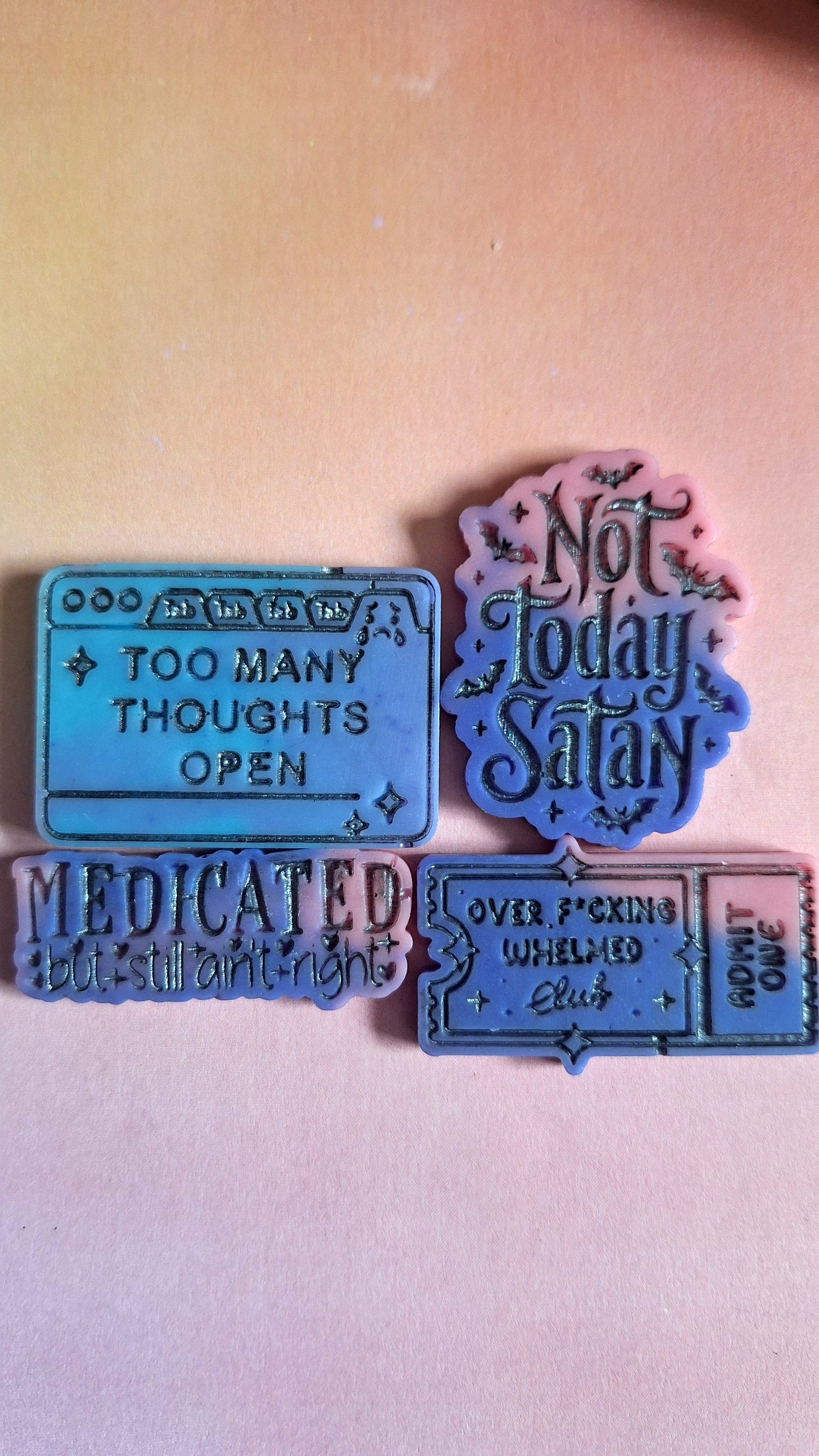 Dark Humour soy wax melts | Funny wax melts | Sarcastic Quotes | Home fragrance