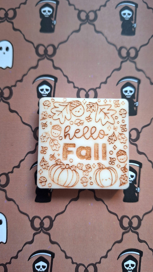 Hello Fall highly scented soy wax melts | Vegan | Eco-Friendly | Cruelty free | Plastic free packaging | Highly fragranced | Eco soy wax