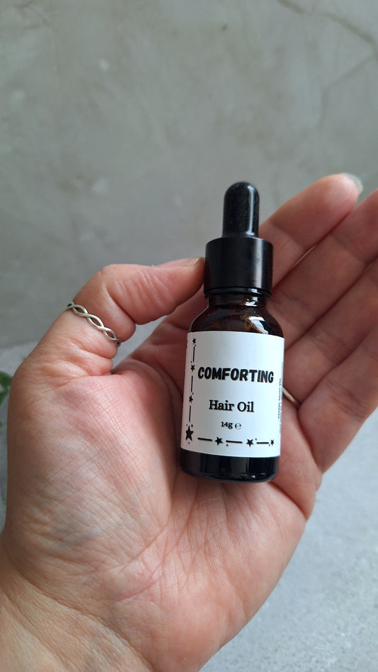 Nourishing Hair Oil with Almond & Jojoba  | Soft & Silky Finish | Various fragrances | Eco-friendly packaging