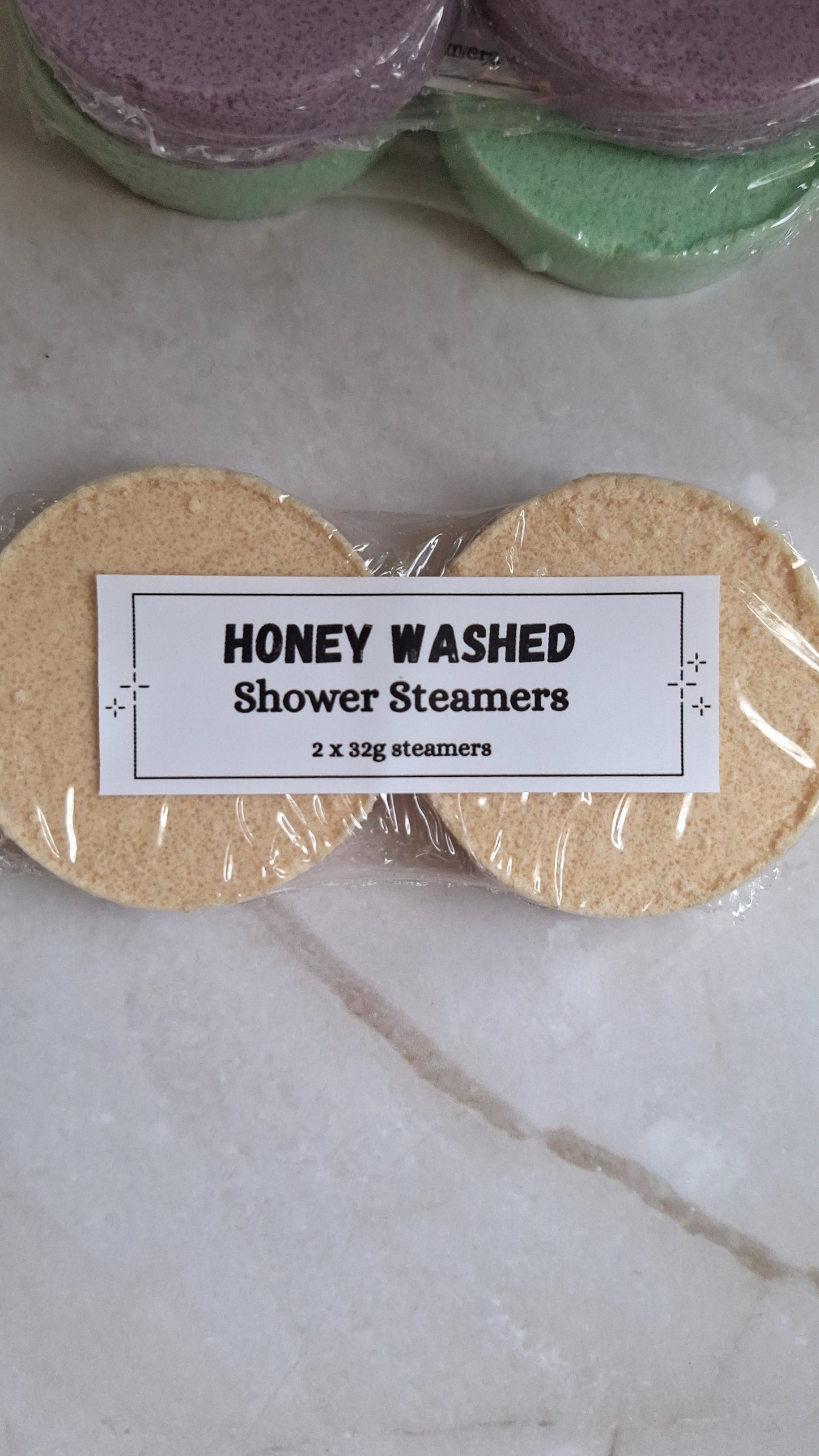 Shower Steamers | Scented Shower Fizzies | 2 x 32g Steamers | Eco-Friendly | Cruelty-free | Highly fragranced
