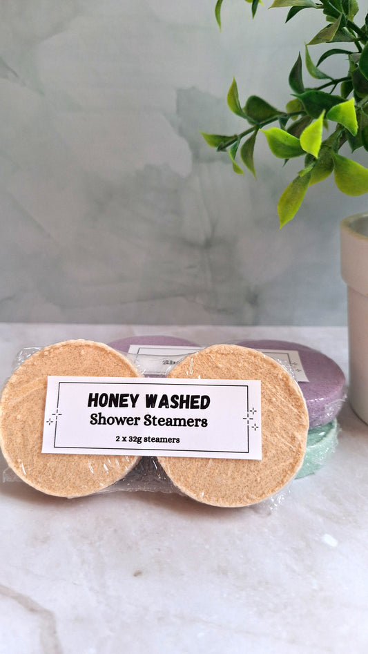 Shower Steamers | Scented Shower Fizzies | 2 x 32g Steamers | Eco-Friendly | Cruelty-free | Highly fragranced