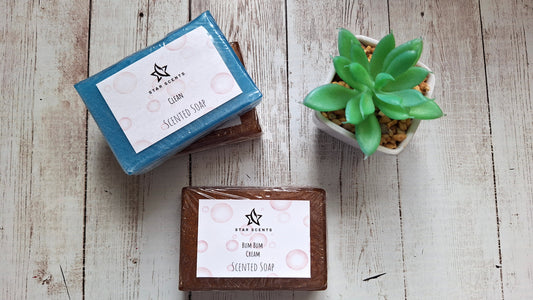 Handmade scented soap bars | Vegan soap | Cruelty free | Plastic free | Various fragrances | High glycerine soap |