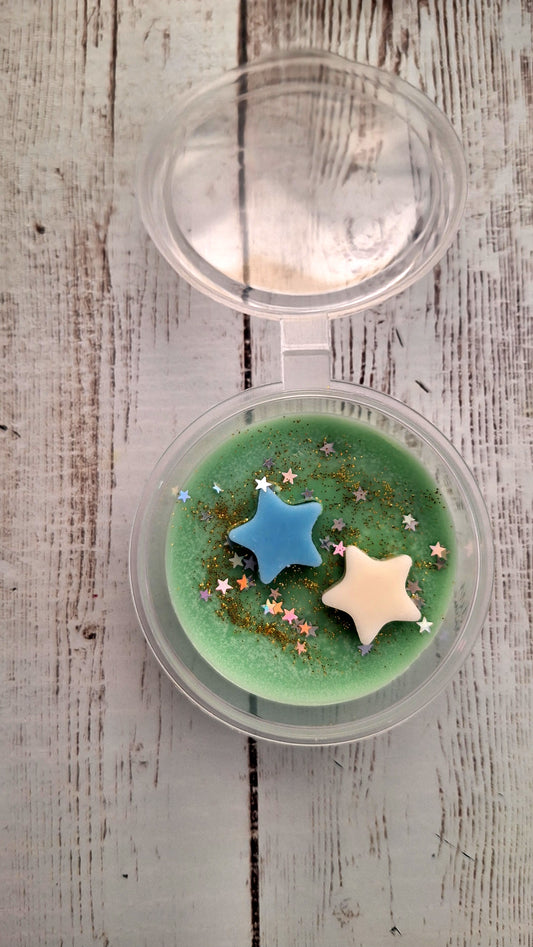 Rosemary & Bergamot Highly Scented Soy Wax Melt Pretty Pots | Vegan | Eco-Friendly | Cruelty-Free | Recyclable Packaging | Highly Fragranced | Eco Soy Wax