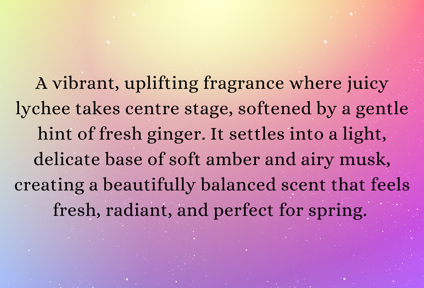 Wildfire Litchi highly scented soy wax melts | Vegan | Eco-Friendly | Cruelty free | Plastic free package | Highly fragranced