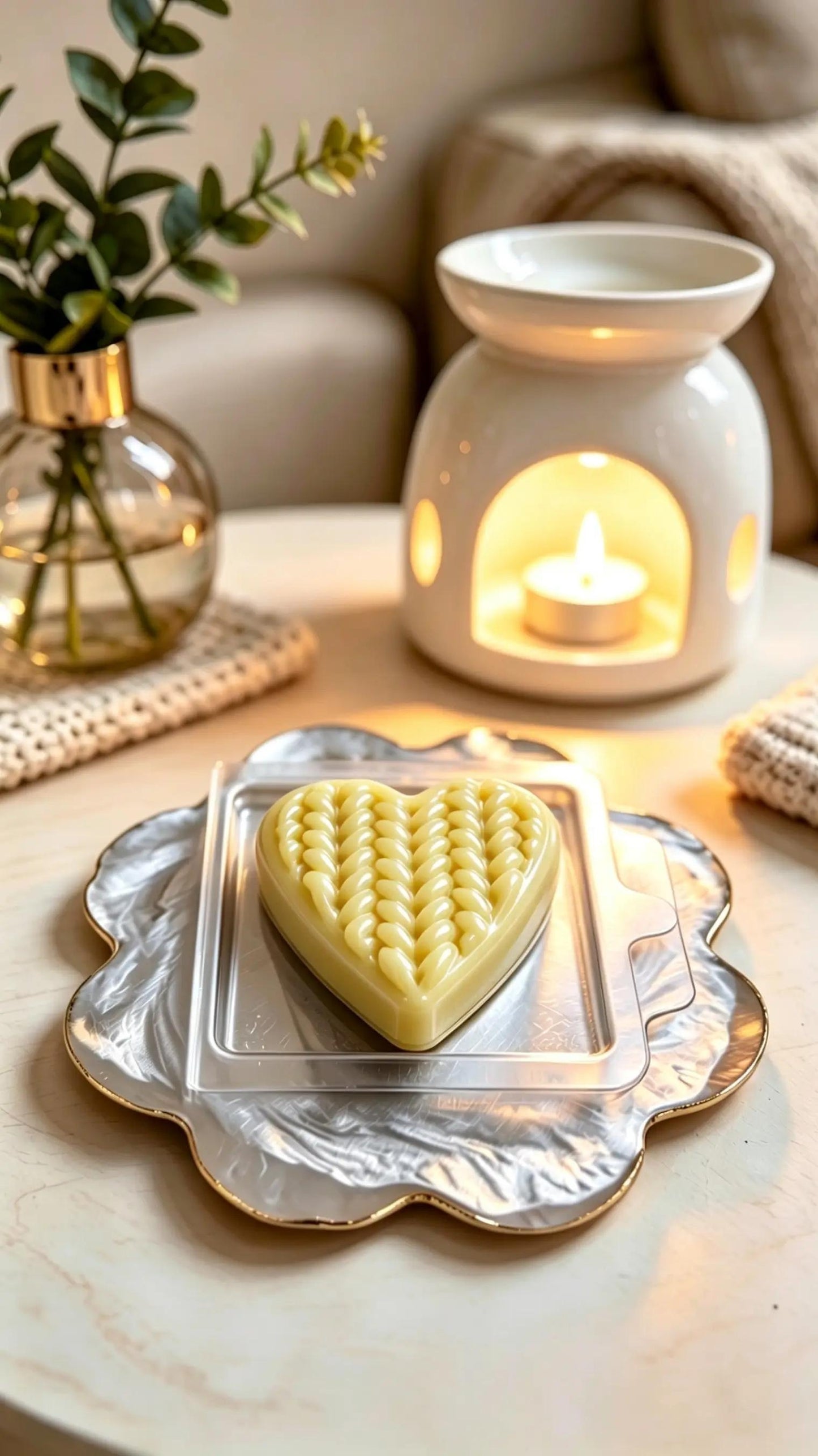 Lemon Lavender Soy Wax Melts | Highly Scented Home Fragrance | 100% Soy Wax | Long Lasting | Vegan | Cruelty-Free