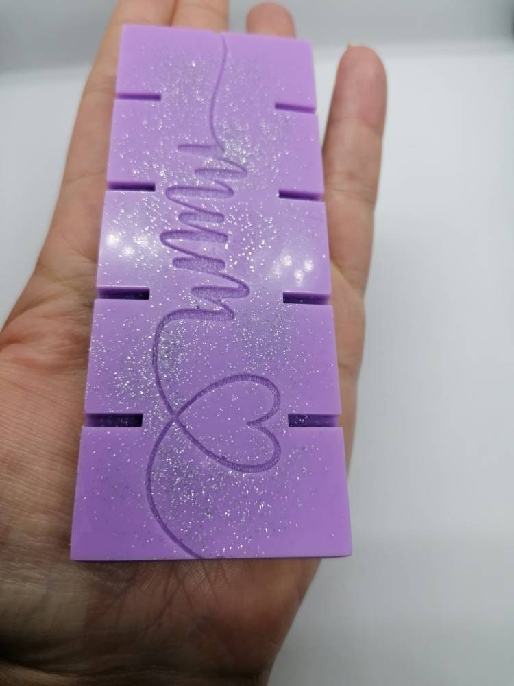 Mum soy wax melt snap bar | Mum birthday gift | Highly fragranced | Vegan | Eco-Friendly | Various fragrances | Plastic free packaging