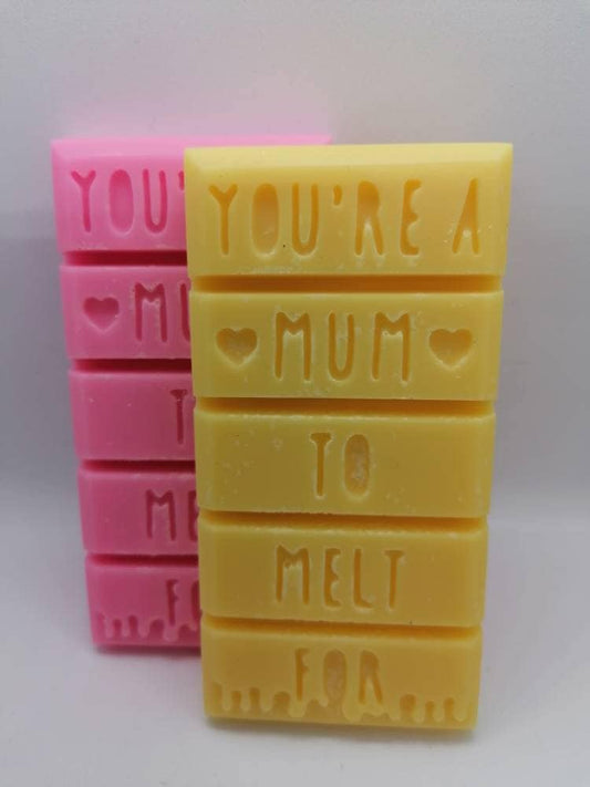 You're A Mum To Melt For highly scented soy wax melts | Mum birthday idea | Vegan | Eco-Friendly | Cruelty free | Plastic free packaging