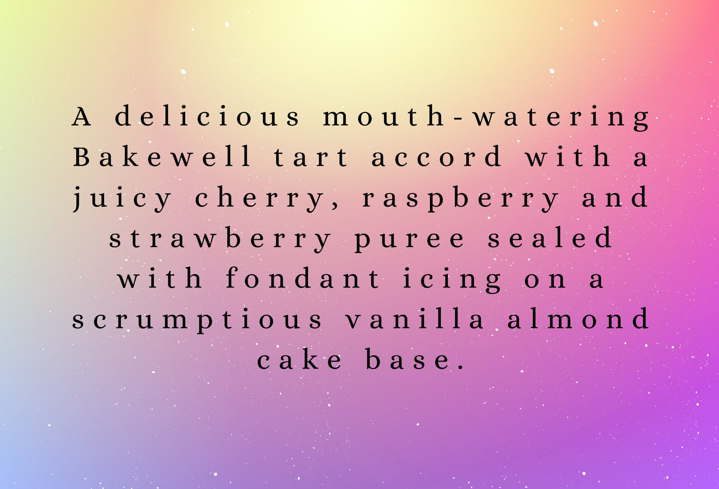 Bakewell Tart highly scented soy wax melts | Vegan | Eco-Friendly | Cruelty free | Plastic free packaging | Highly fragranced | Eco soy wax